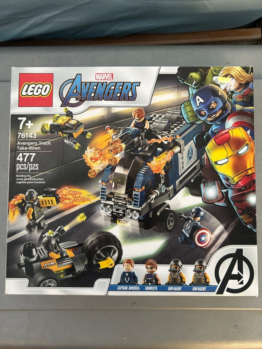 LEGO Marvel Avengers Truck Take-down Set - Blue Black Yellow